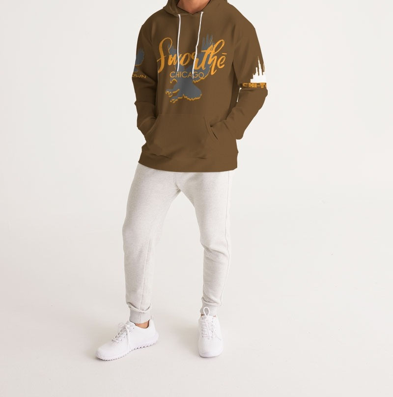 Thumbnail: Sworthe CHICAGO Brown CHI-TOWN  Men's Hoodie