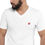 Thumbnail: YHWH FOREVER Embroidered Red Dove Logo Unisex Short Sleeve V-Neck T-Shirt