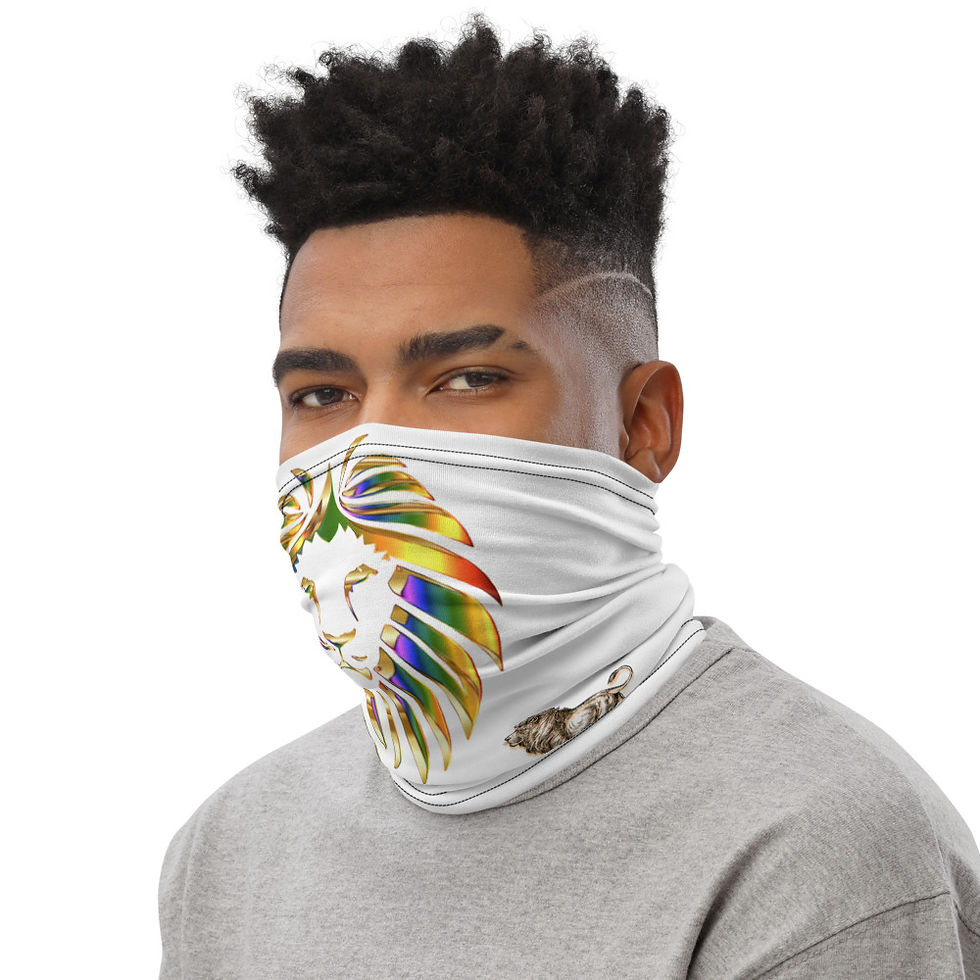 Thumbnail: The Classy Hebrew Lion Neck Gaiter