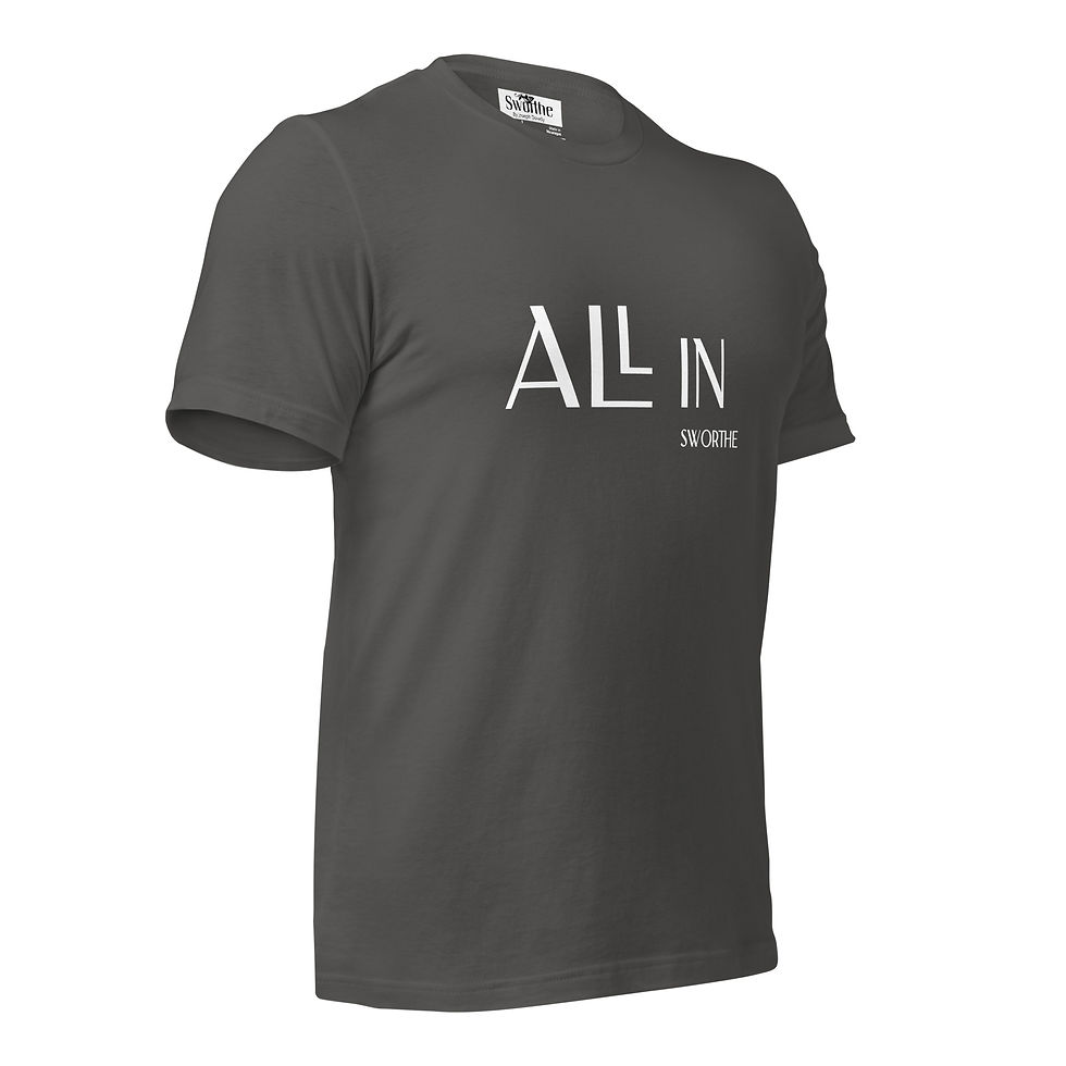 Thumbnail: Sworthe By Joseph Dowdy ALL IN Unisex t-shirt