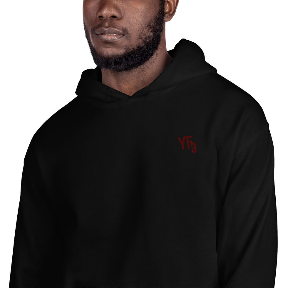 Thumbnail: YHWH FOREVER 3 YF3 Embroidered Unisex Hoodie