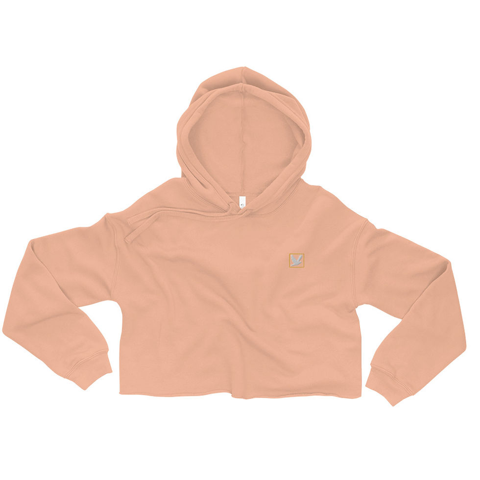 Thumbnail: YHWH FOREVER Boxed Logo Crop Hoodie