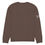 Thumbnail: YF3 YHWH FOREVER Dove Logo Soil Brown Knitted crew neck sweater