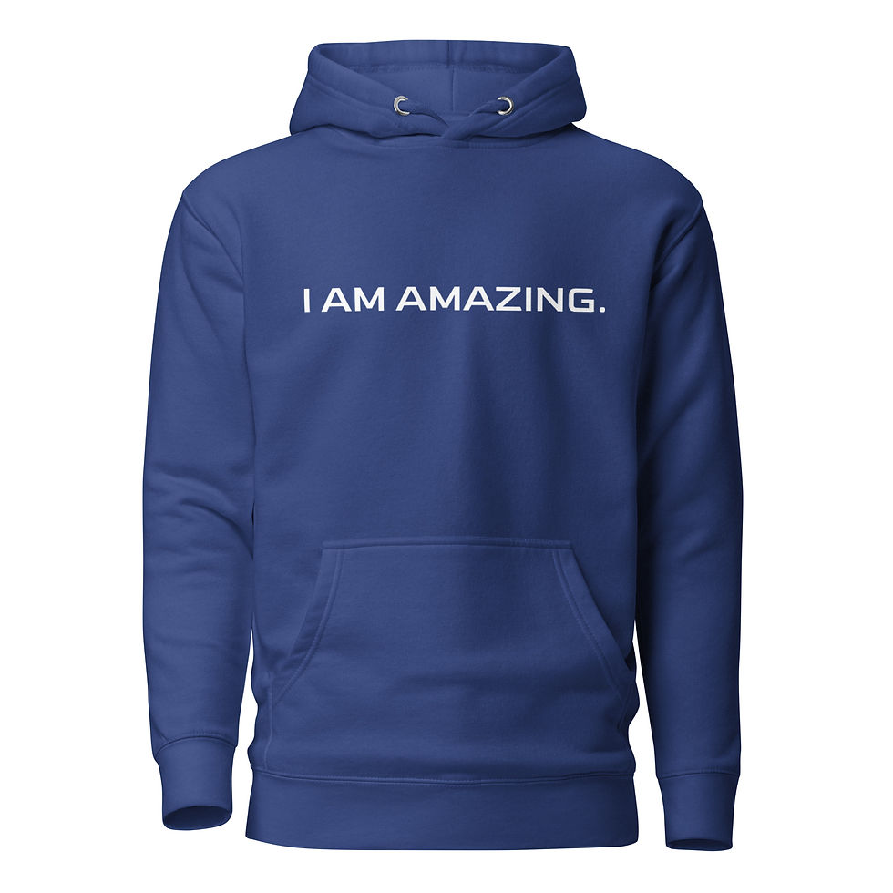 Thumbnail: YHWH FOREVER 3 I AM AMAZING Unisex Hoodie
