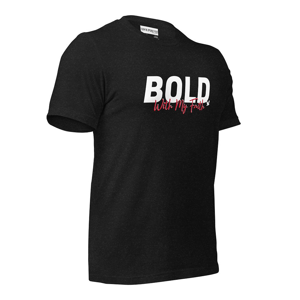 Thumbnail: YHWH FOREVER BOLD With My Faith Unisex t-shirt