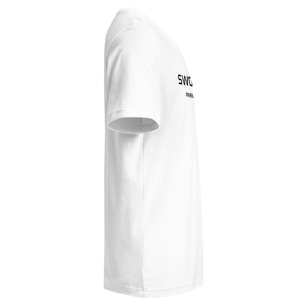 Thumbnail: Sworthe By Joseph Dowdy Sworthe Park Avenue Unisex Short Sleeve V-Neck T-Shirt