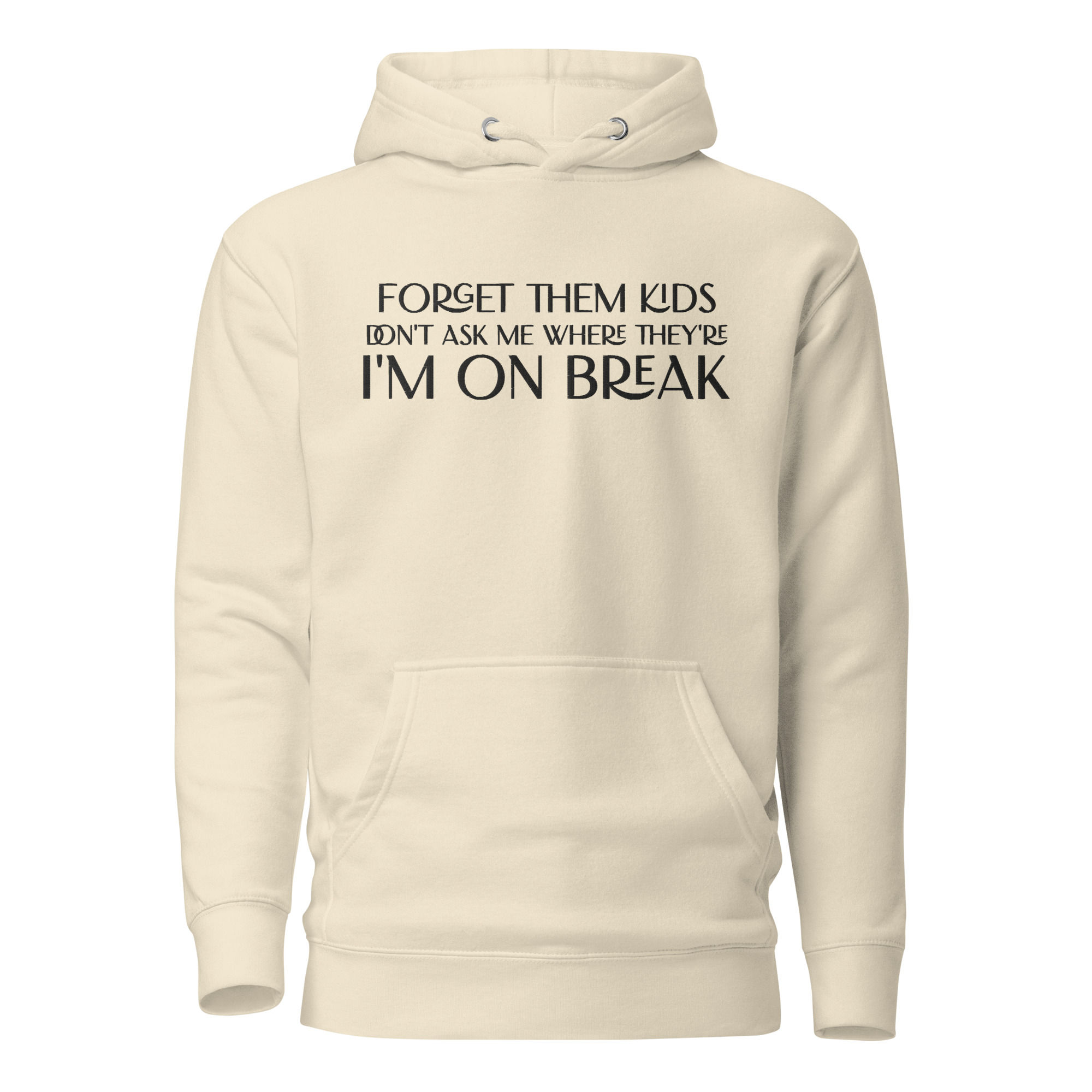 YF3 The Classy Hebrew FORGET THEM KIDS Custom Order Unisex Hoodie