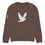 Thumbnail: YF3 YHWH FOREVER Dove Logo Soil Brown Knitted crew neck sweater
