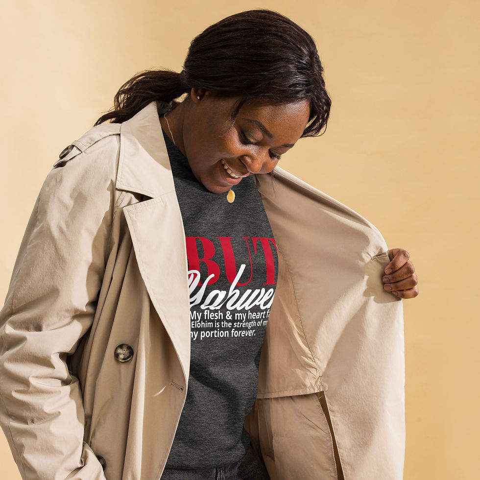 Thumbnail: YHWH FOREVER3 But YAHWEH Psalms 73:26 Unisex Premium Sweatshirt