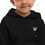Thumbnail: YHWH FOREVER Embroidered Dove Logo Kids eco hoodie