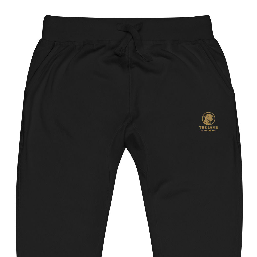 YHWH FOREVER 3 The Lamb Clothing Inc Embroidered Logo Unisex fleece sweatpants