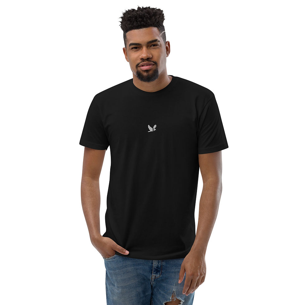 Thumbnail: YHWH FOREVER DOVE EMBROIDERED LOGO Short Sleeve T-shirt