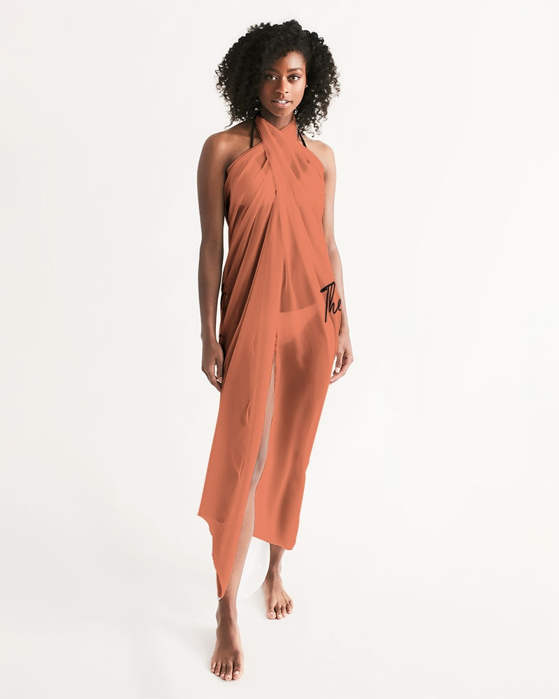 The Classy Collection Burnt Coral Swim Cover Up