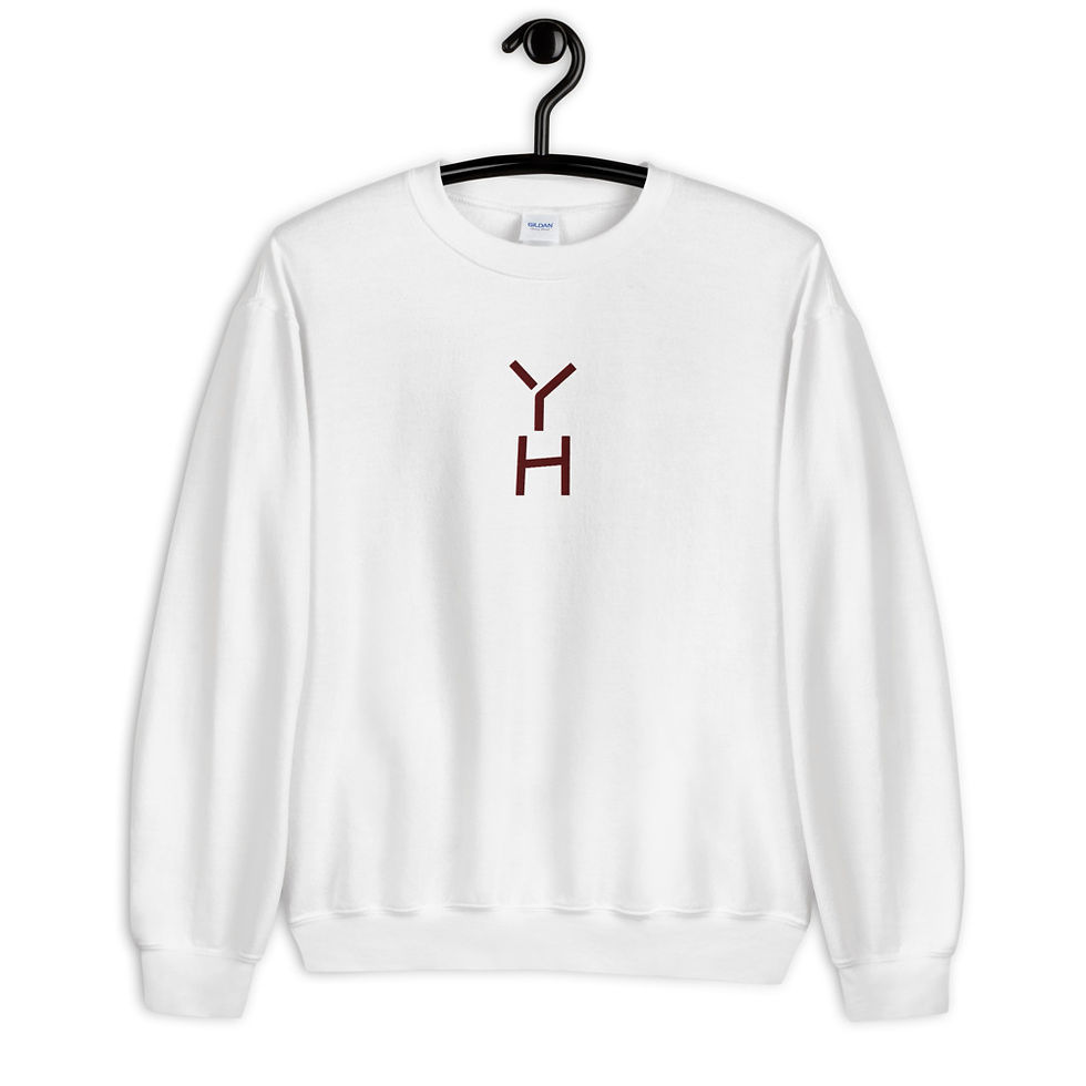 YF3 YH Embroidered Unisex Sweatshirt