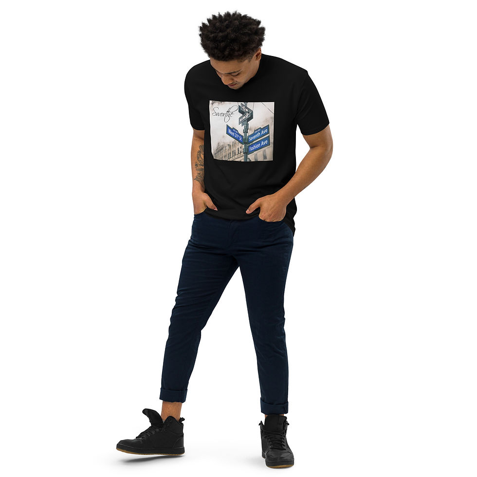Thumbnail: Sworthe By Joseph Dowdy Men’s premium heavyweight tee