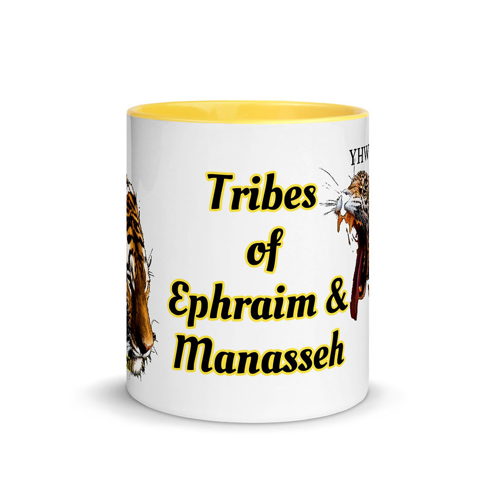 Thumbnail: YHWH FOREVER Special Edition Tribes Of Ephraim & Mannasseh Mug with Color Inside