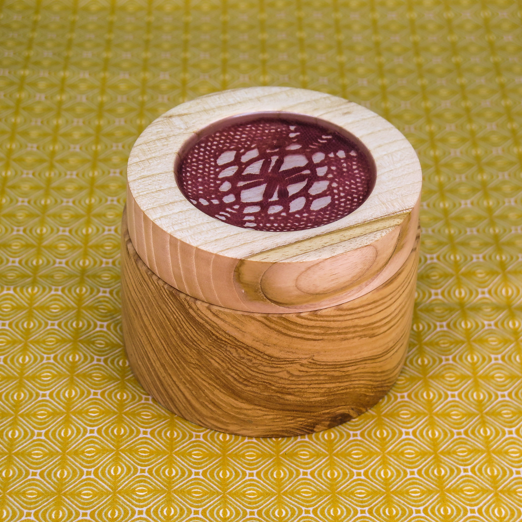 Boîte à thé "Rose indien"