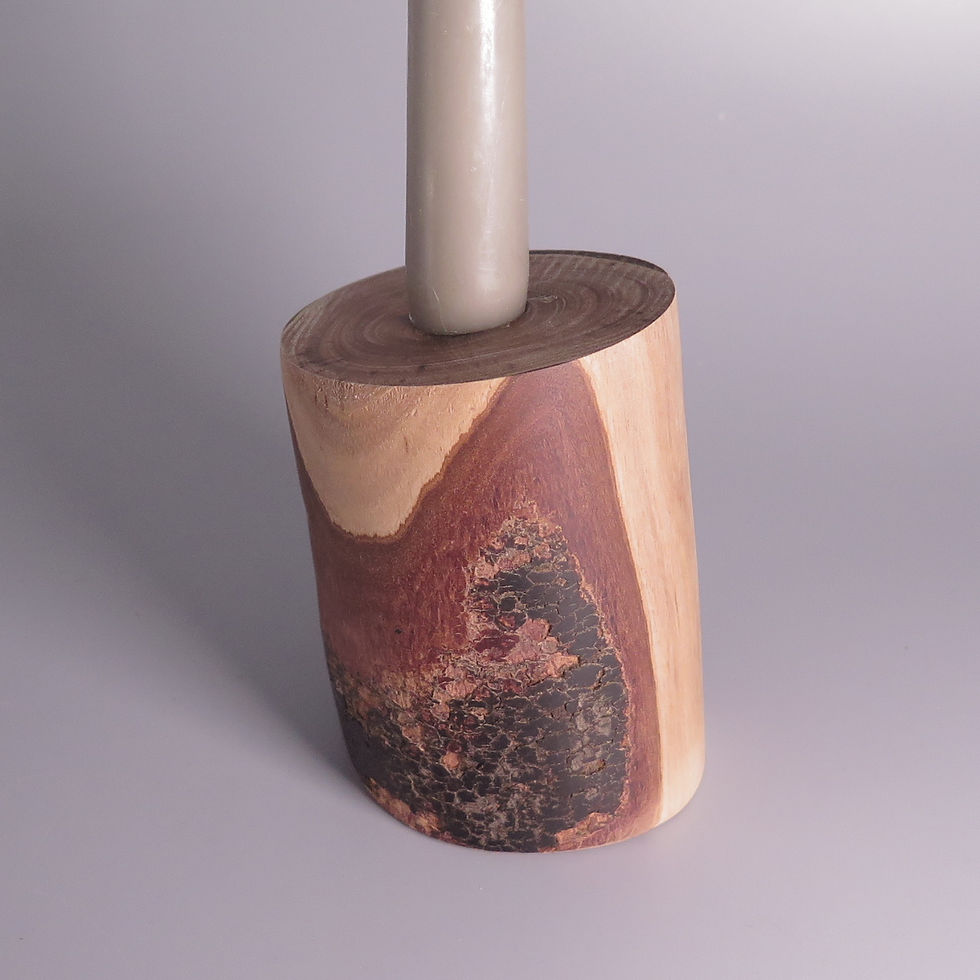 Miniature : "Oleandre" Bougeoir champêtre