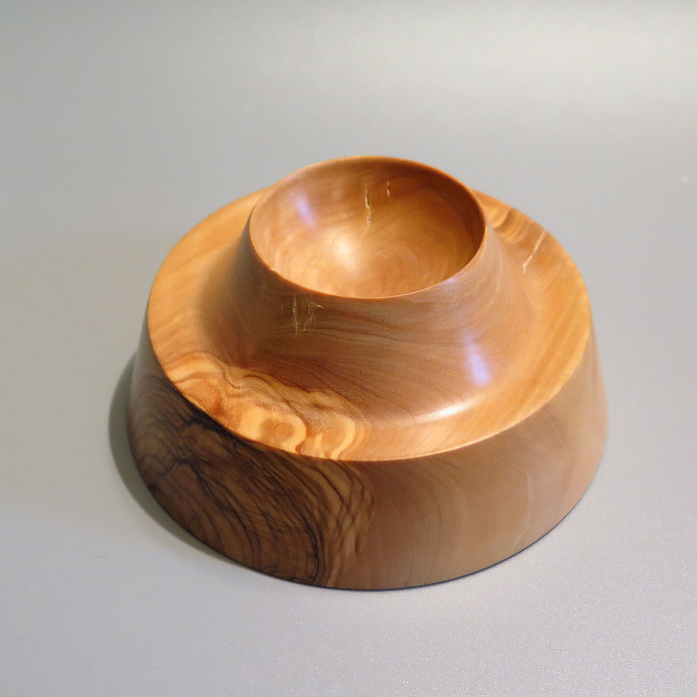 Miniature : Coquetier en olivier