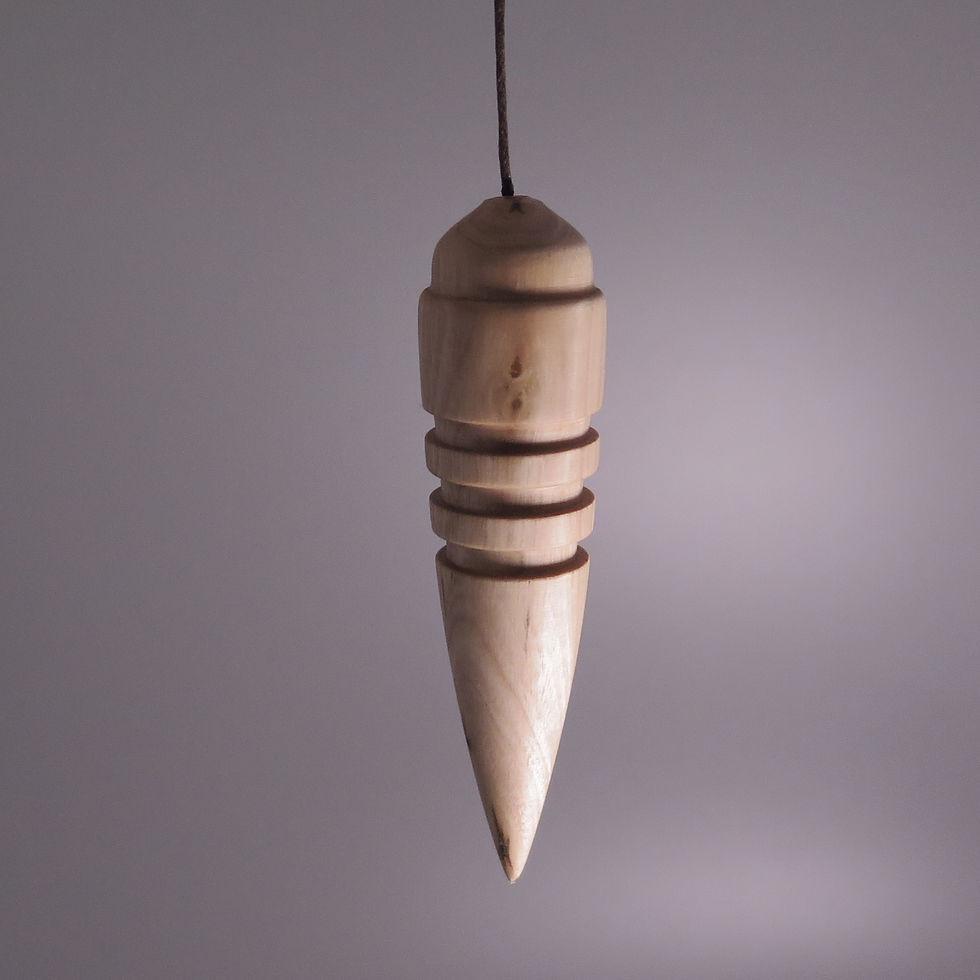 Miniature : Pendule en Eucalyptus n° 2