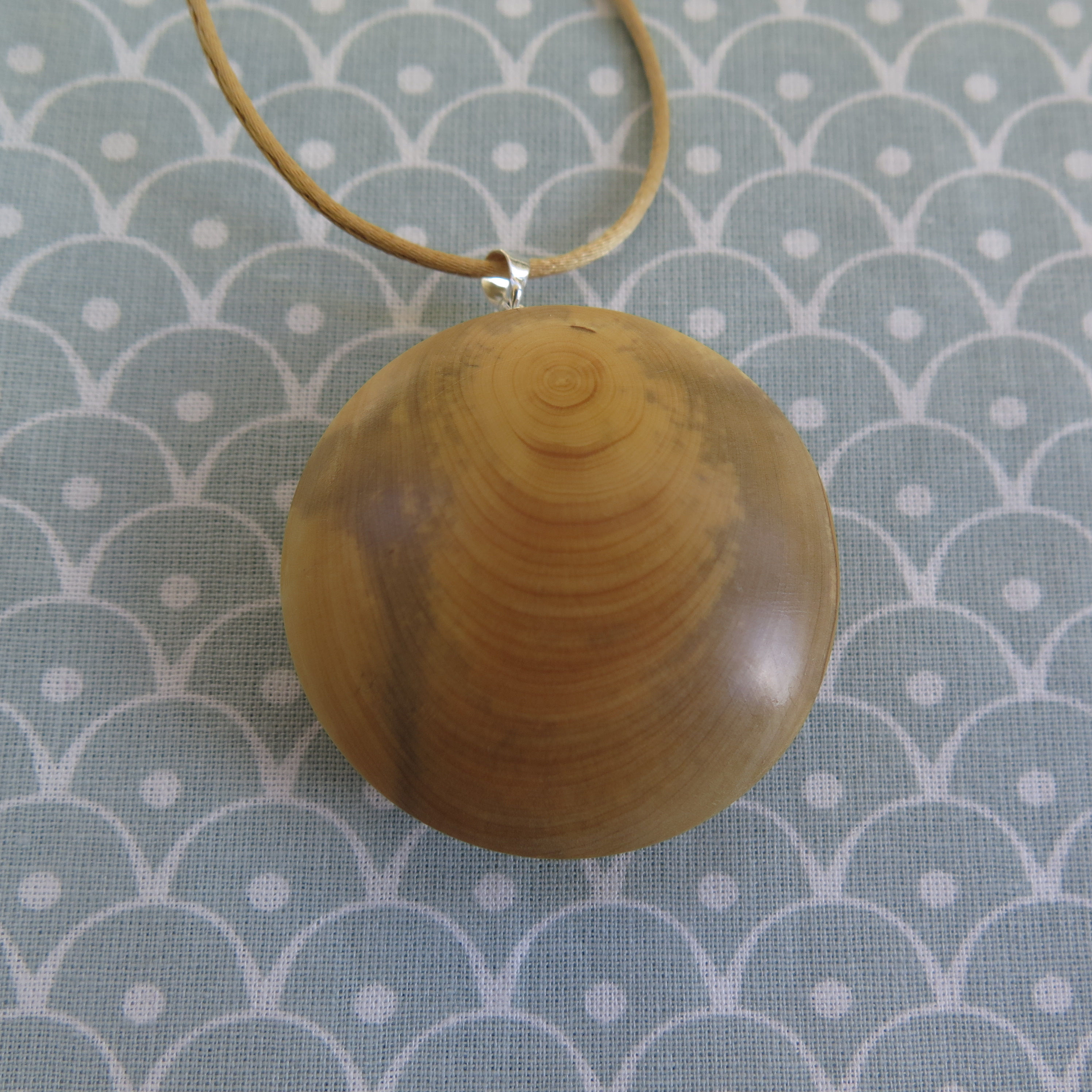 "Smiley" pendentif en Buis