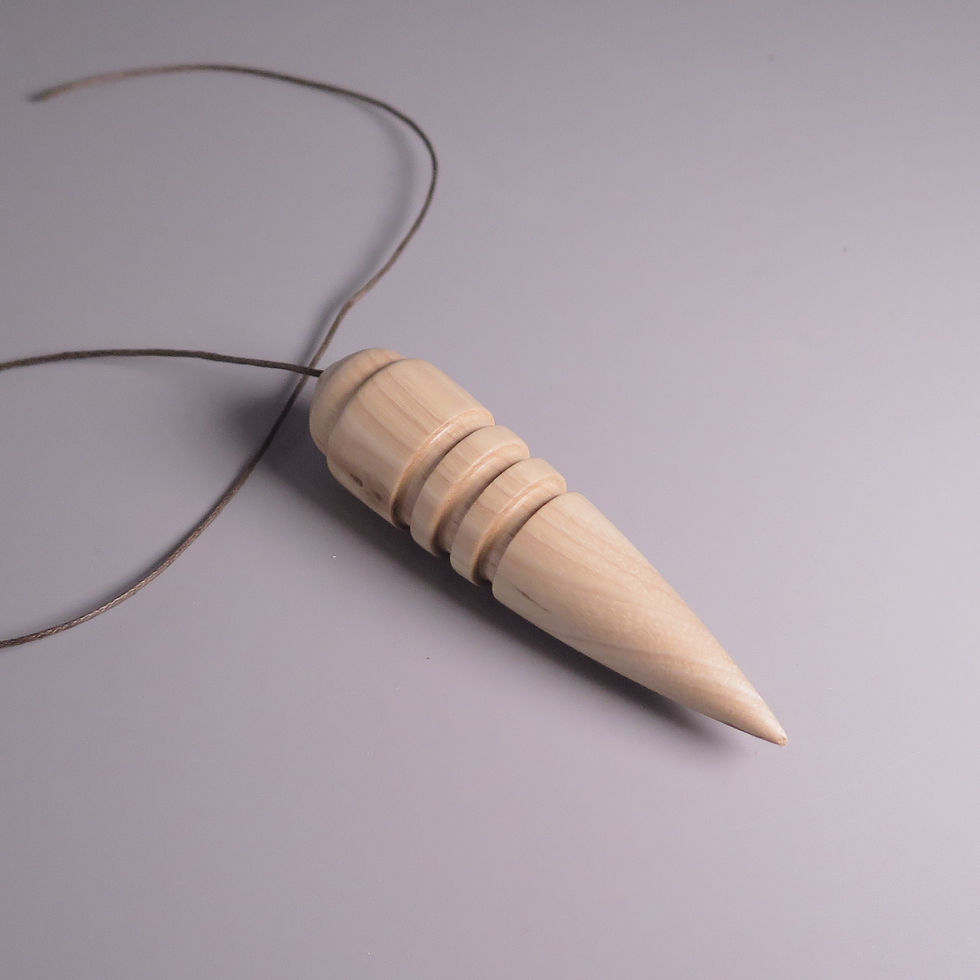 Miniature : Pendule en Eucalyptus n° 2
