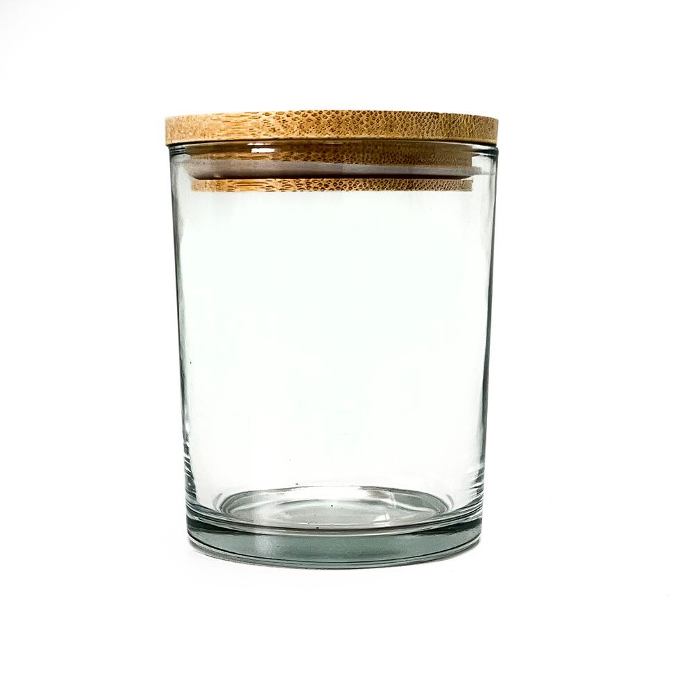 Clear 7 Ounce Glass with Lid