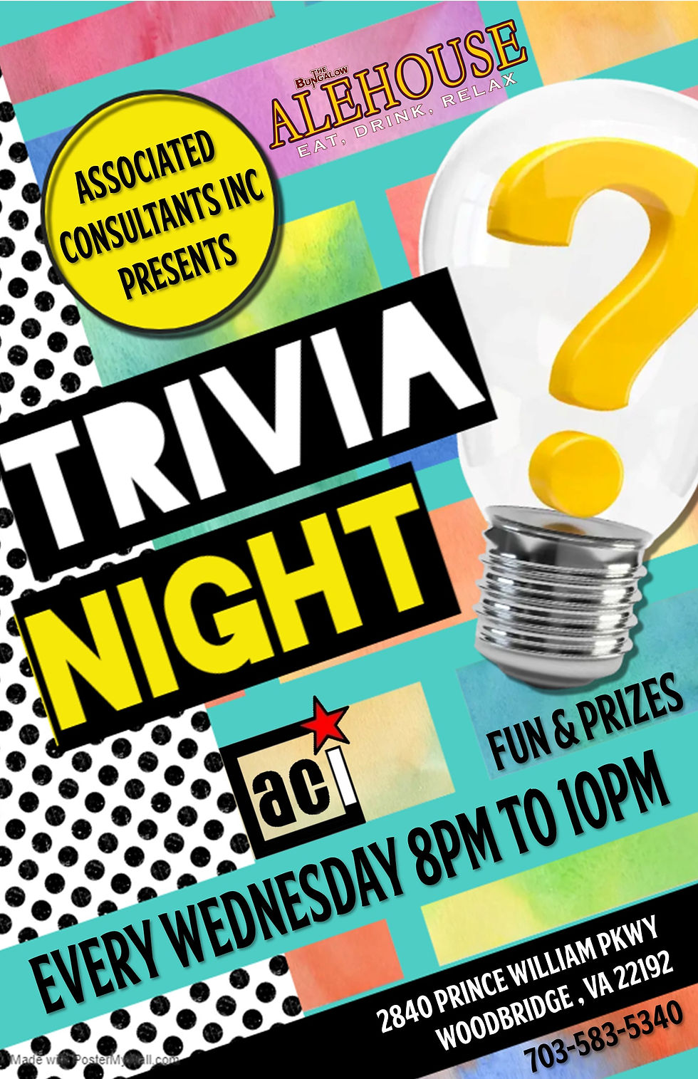 New trivia night PM 11x17