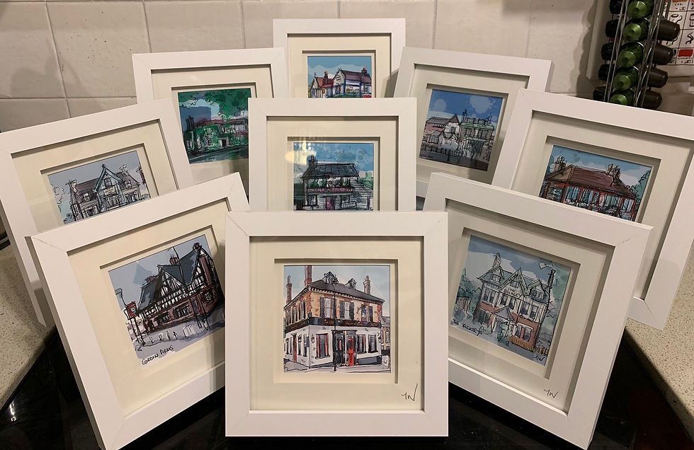 Thumbnail: Prints - framed
