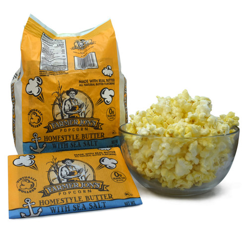 Homestyle Butter Microwave Popcorn Farmer Jons Popcorn