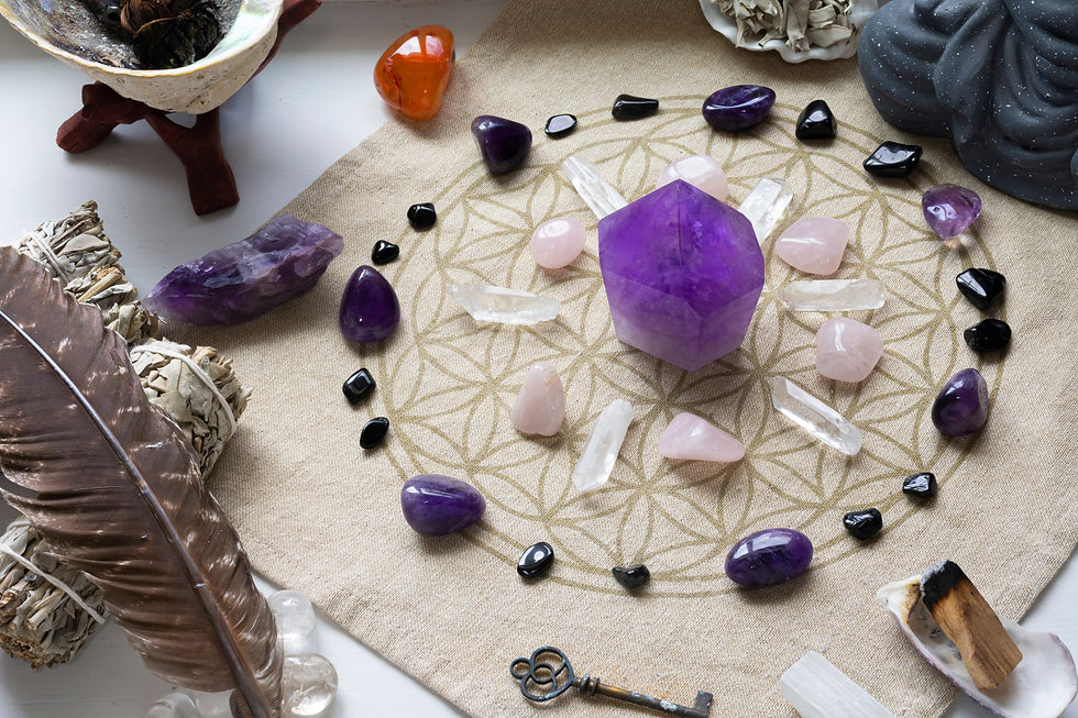Seed of Life Crystal Grid Journey: Cultivating Abundance & Gratitude