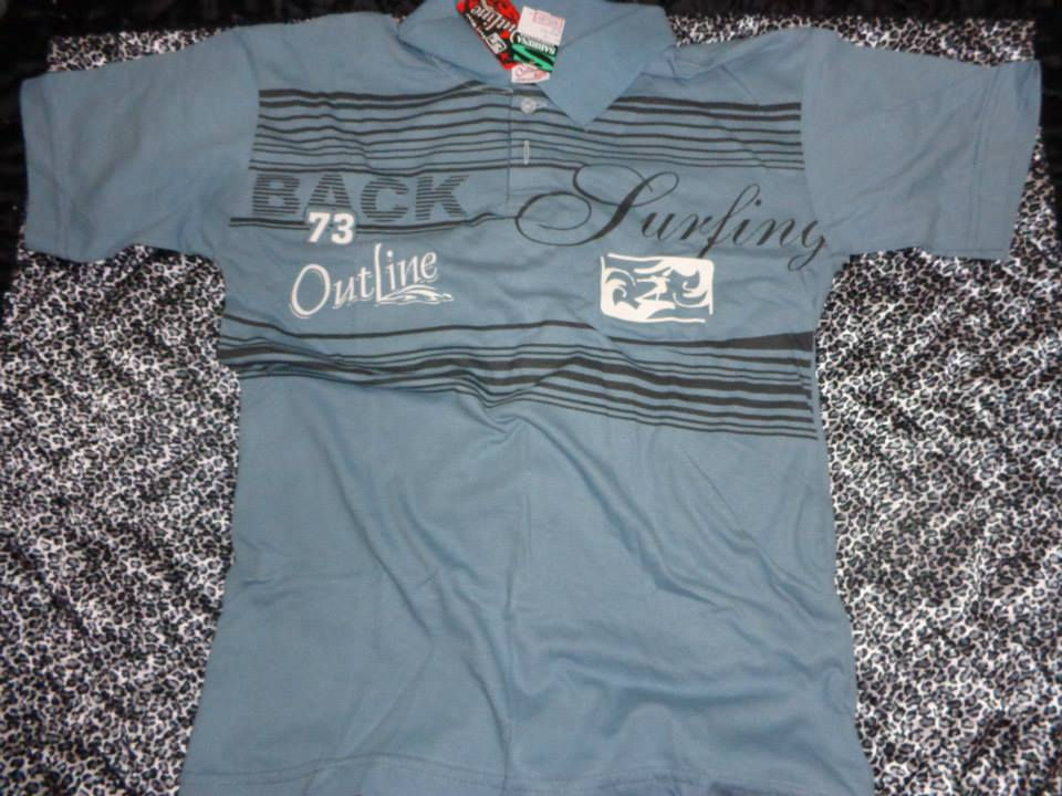 Camisa Polo Estampada