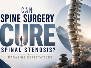 Can Spine Surgery Cure Spinal Stenosis? Managing Expectations