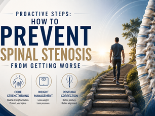 Proactive Steps: How to Prevent Spinal Stenosis from Getting Worse
