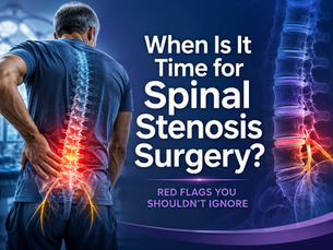 When Is It Time for Spinal Stenosis Surgery? Red Flags You Shouldn't Ignore