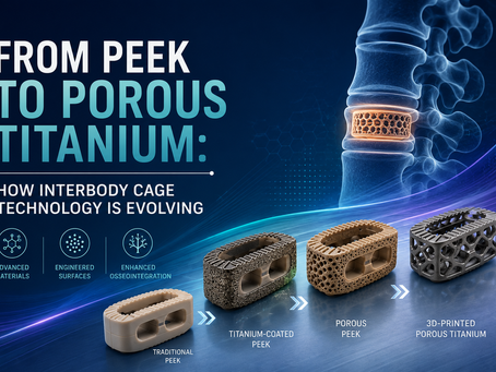 From PEEK to Porous Titanium: How Interbody Cage Technology Is Evolving