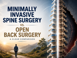 Minimally Invasive Spine Surgery vs. Open Back Surgery: A Clear Comparison