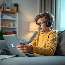 16 years old lad learning at home remote lesson apple lap top.jpg