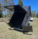 4 Wheel Skips - skip bin tipped