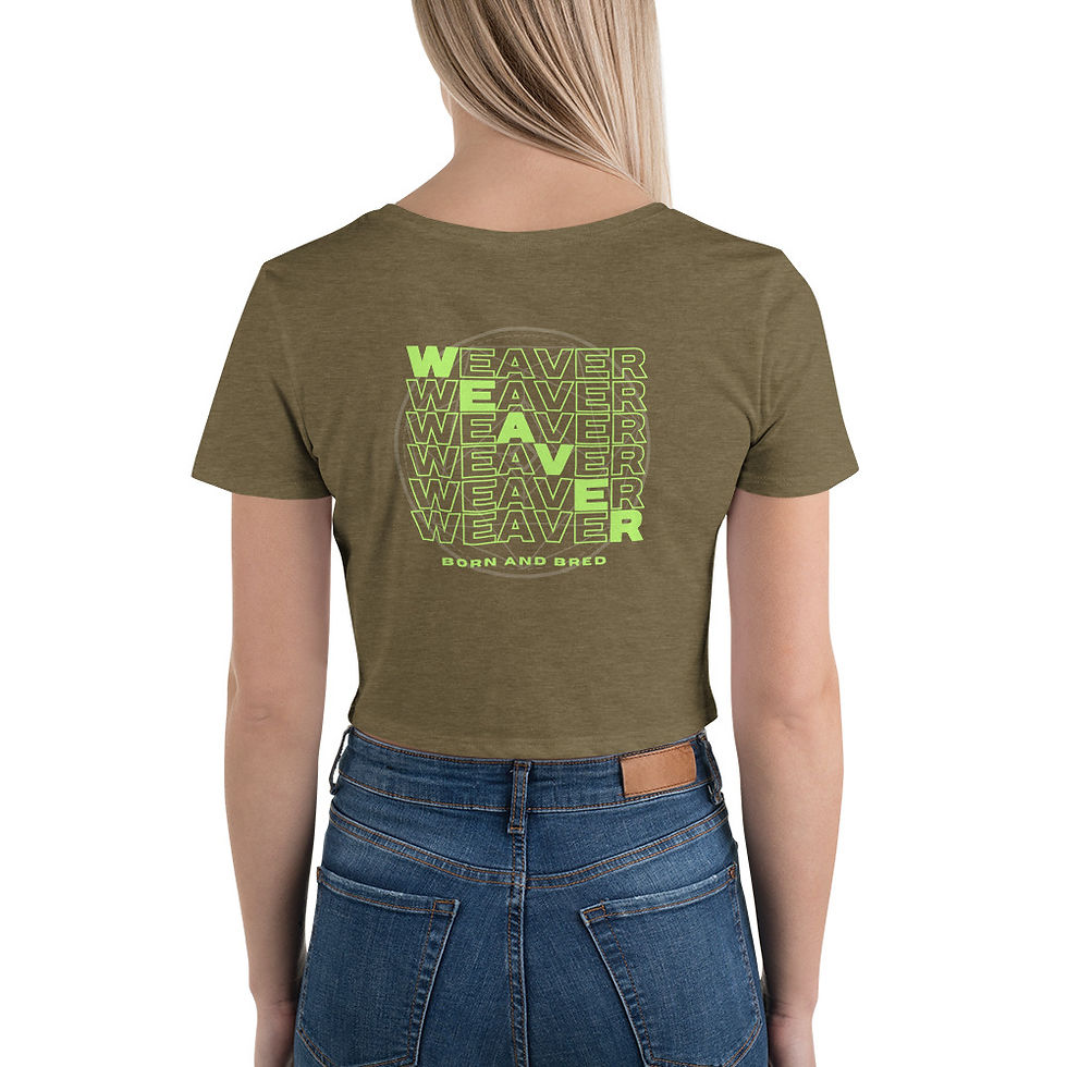 サムネイル： COT ウィーバー クロップドTシャツ