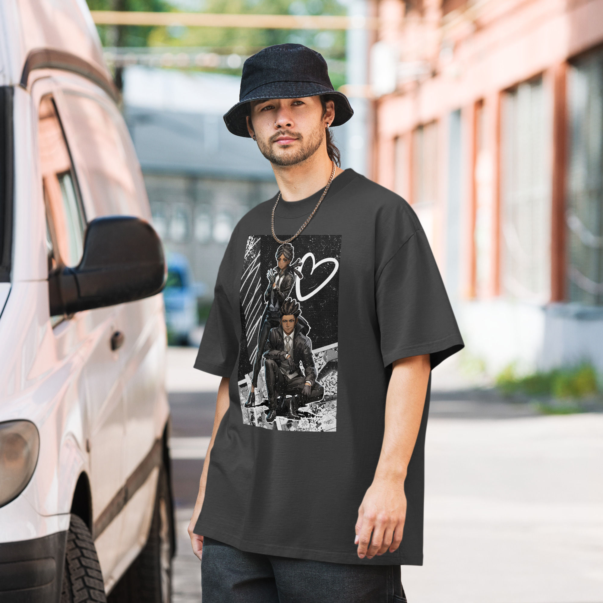 COT MC Love Oversized faded t-shirt