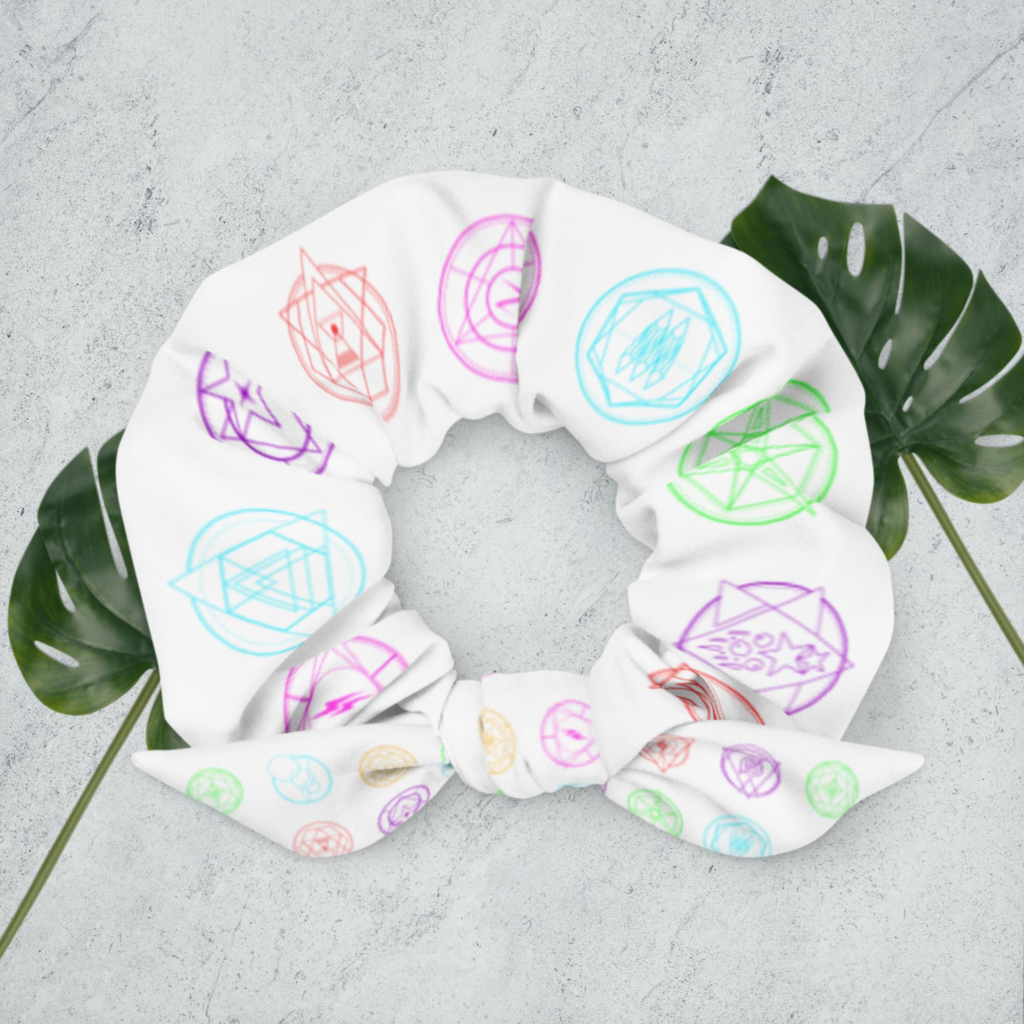COT Pattern Scrunchie