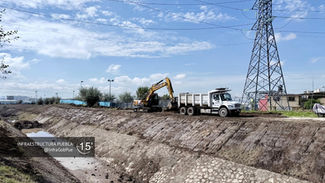 Avanza Gobierno del Estado para prevenir inundaciones en la zona metropolitana de Puebla