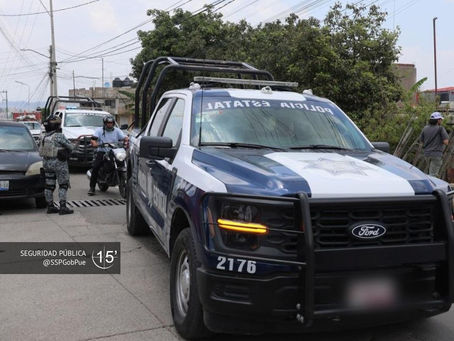 Operativo “Puebla Segura” permite detener a dos hombres con hidrocarburo robado