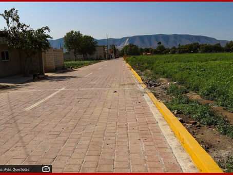 Entrega de adoquinamiento en San Bartolomé Coscomaya impulsa movilidad y desarrollo agrícola
