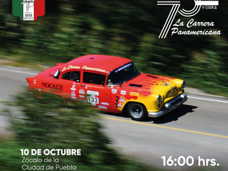 Puebla impulsa turismo y derrama económica con Carrera Panamericana