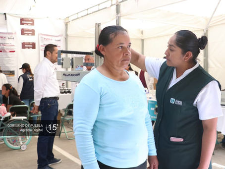 Jornada “Por Amor a Puebla” acerca más de 100 acciones de salud a Quecholac