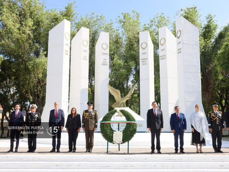 Puebla conmemora el 179 Aniversario de la Gesta Heroica de los Niños Héroes de Chapultepec