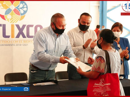 Inicia Gobierno de Atlixco la entrega de 400 Estufas Ecológicas