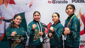 Puebla sube al podio nacional en la disciplina de Karate Do